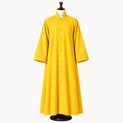 Traditional Choir Cassock, Adults & Children, Premium Matte Finish, Multiple Colors Available