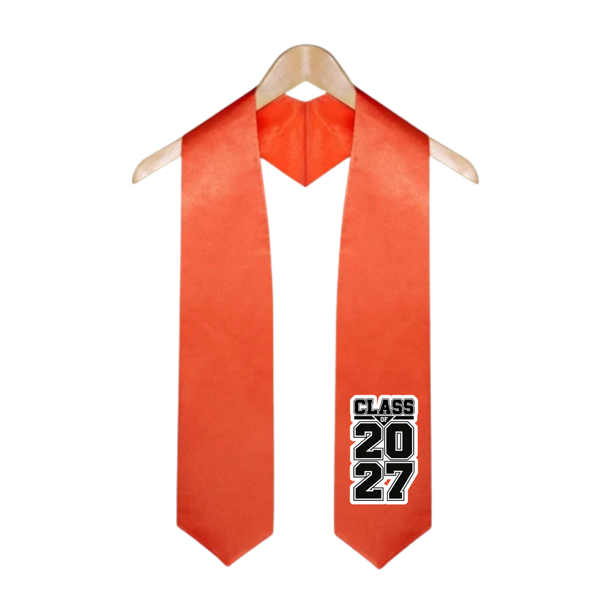 Class of 2027 Graduation Stole | 17 Colors Available