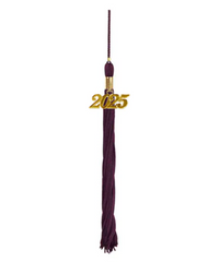 Maroon Graduation Tassel - College & High School Tassels