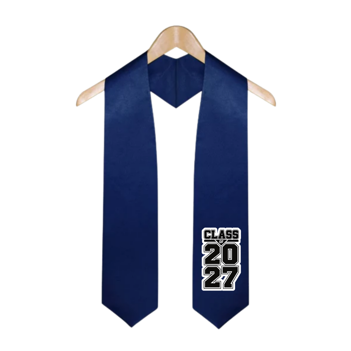 Class of 2027 Graduation Stole | 17 Colors Available