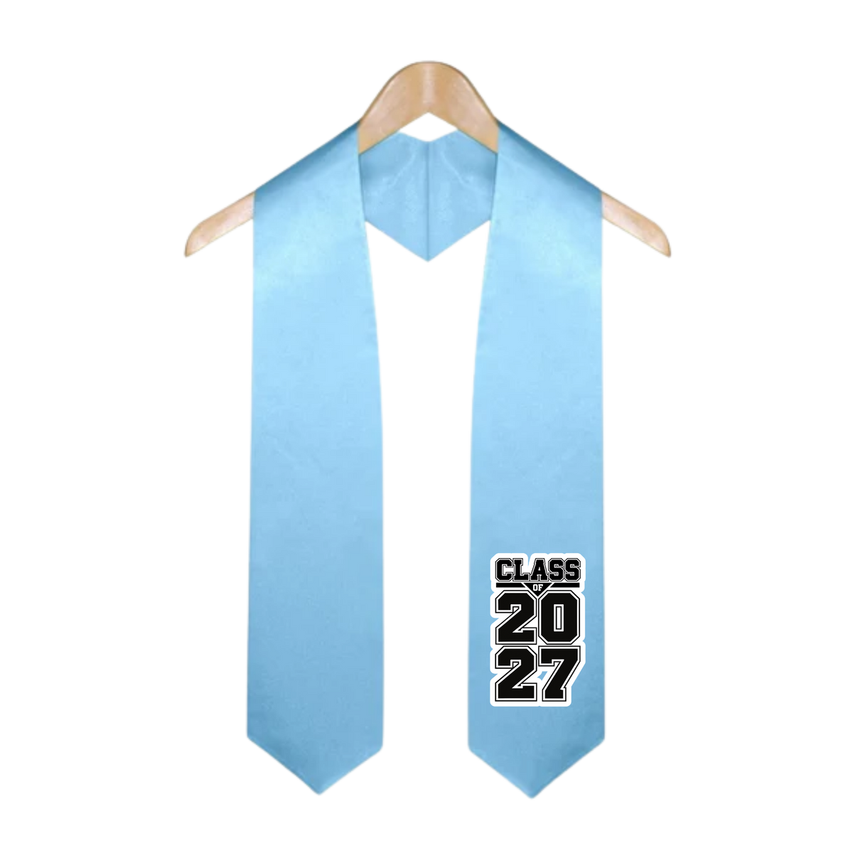 Class of 2027 Graduation Stole | 17 Colors Available