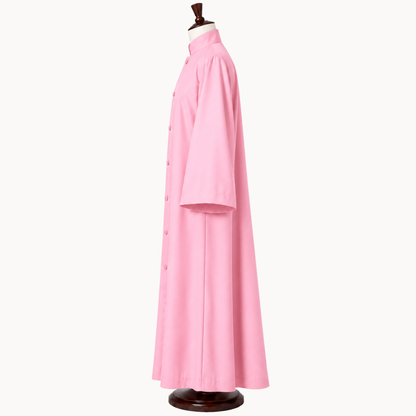 Traditional Choir Cassock, Adults & Children, Premium Matte Finish, Multiple Colors Available