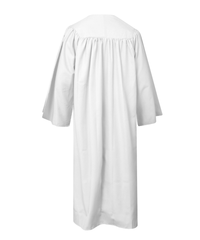 White Matte Children's Traditional Choir Robes