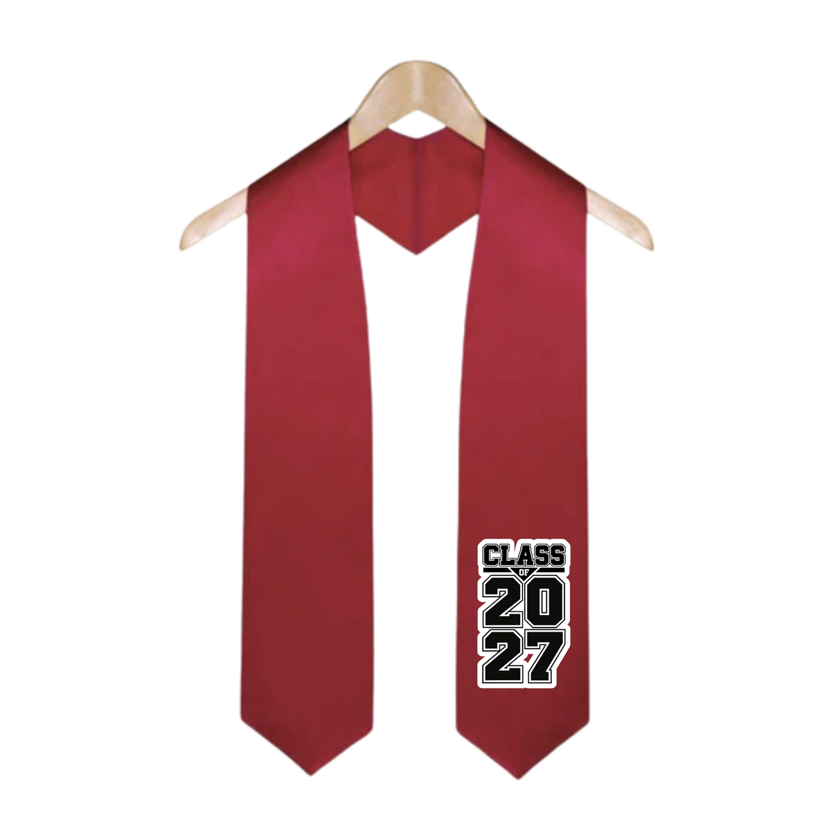 Class of 2027 Graduation Stole | 17 Colors Available