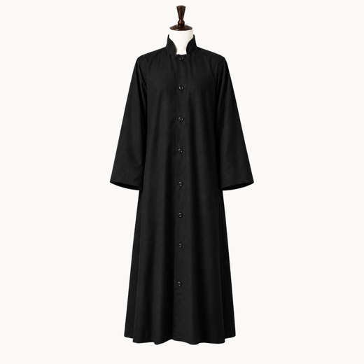 Traditional Single-Breasted Choir Cassock