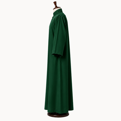 Traditional Choir Cassock, Adults & Children, Premium Matte Finish, Multiple Colors Available