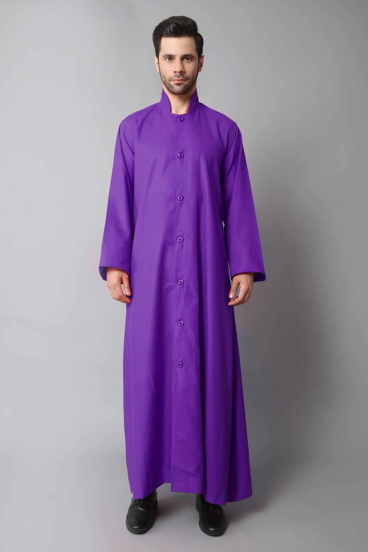 Adult's Traditional Choir Cassock | Premium Matte Finish 15 Color's