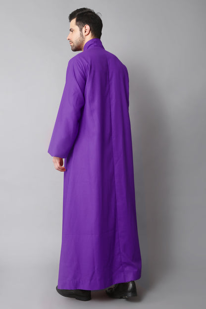 Adult's Traditional Choir Cassock | Premium Matte Finish 15 Color's