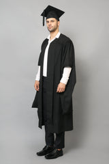 Robeora™ Magistris Master Gown – Deluxe Fluted with Cap & Tassel