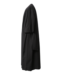 Premium Matte Fluted Master Graduation Gown only