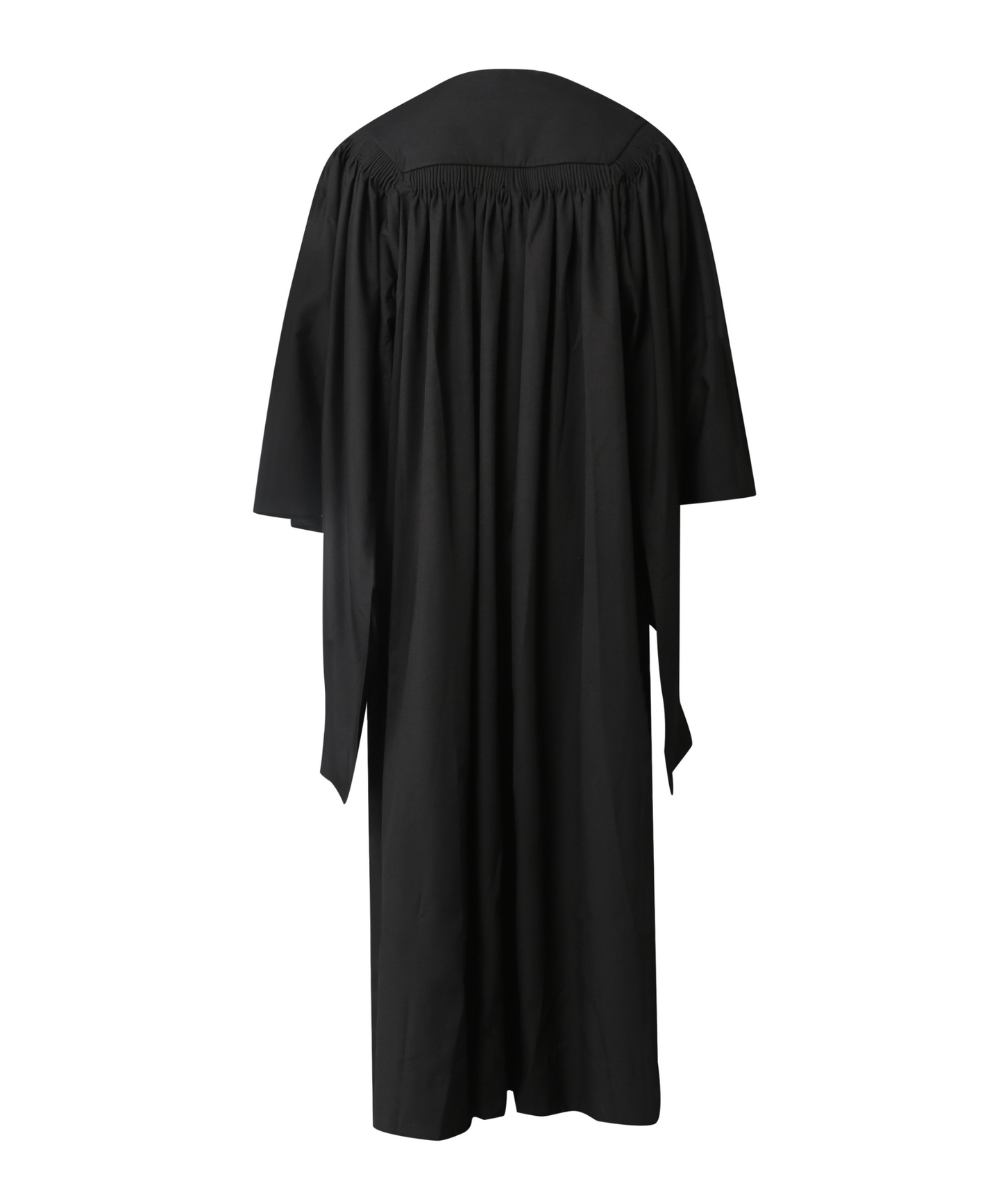 Premium Matte Fluted Master Graduation Gown only