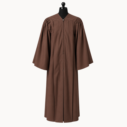 Premium Matte Fluted Bachelor Graduation Gown, Cap & Tassel
