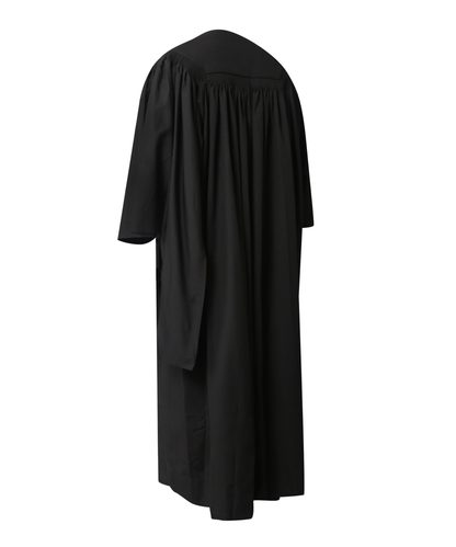 Premium Matte Fluted Master Graduation Gown Cap Tassel Hood Package
