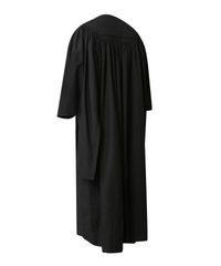 Premium Matte Fluted Master Graduation Gown only