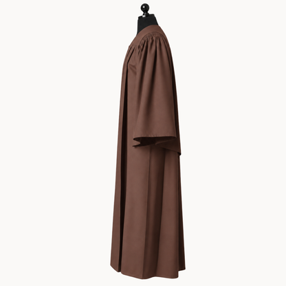 Premium Matte Fluted Bachelor Graduation Gown, Cap & Tassel