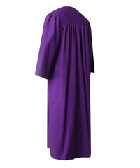 Purple  Matte High School Gown Only