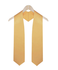 Antique Gold Graduation Stole