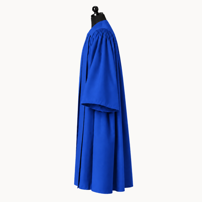 Premium Matte Fluted Bachelor Graduation Gown, Cap & Tassel