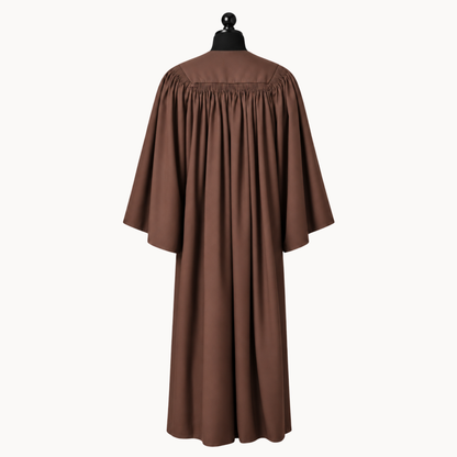 Premium Matte Fluted Bachelor Graduation Gown, Cap & Tassel