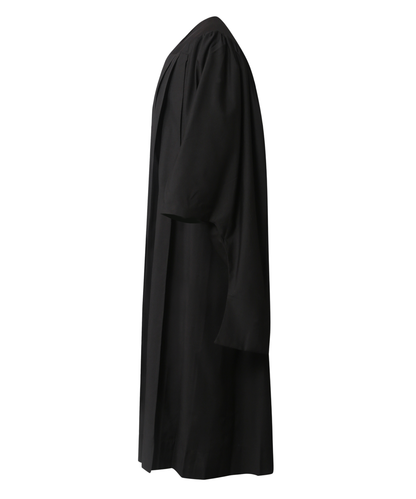 Classic Matte Gathered Master Graduation Gown Cap Tassel Hood Package