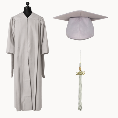 Classic Gathered Master Graduation Gown, Cap & Tassel Package