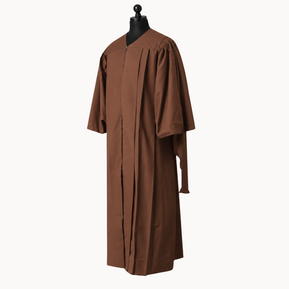 Premium Matte Fluted Master Graduation Package | Gown, Cap, Tassel, Hood, Stoles & Honor Cord