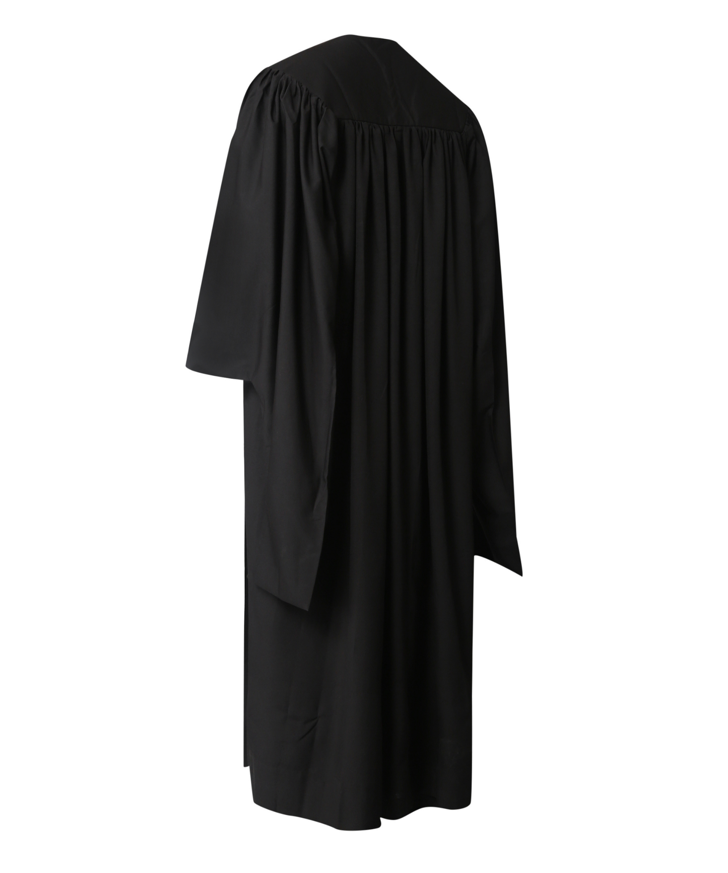Classic Matte Gathered Master Graduation Gown Cap Tassel Hood Package