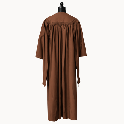Premium Matte Fluted Master Graduation Package | Gown, Cap, Tassel, Hood, Stoles & Honor Cord
