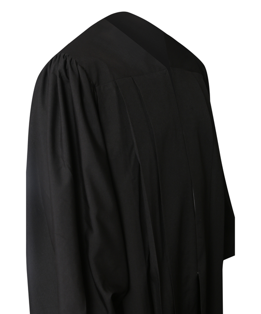 Classic Gathered Master Graduation Gown Cap Tassel Package