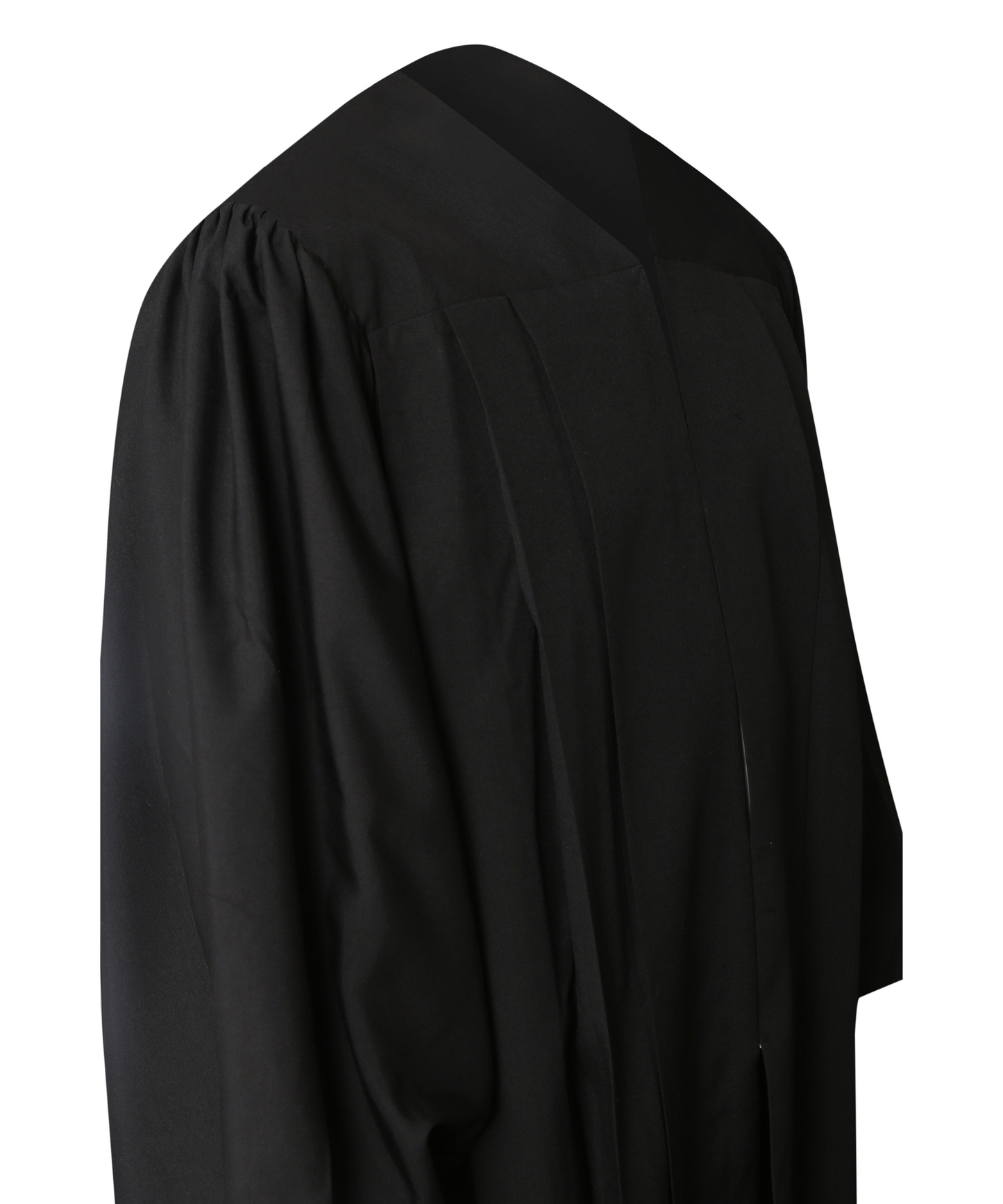 Classic Matte Gathered Master Graduation Gown Cap Tassel Hood Package