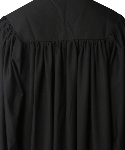 Classic Matte Gathered Master Graduation Gown Cap Tassel Hood Package