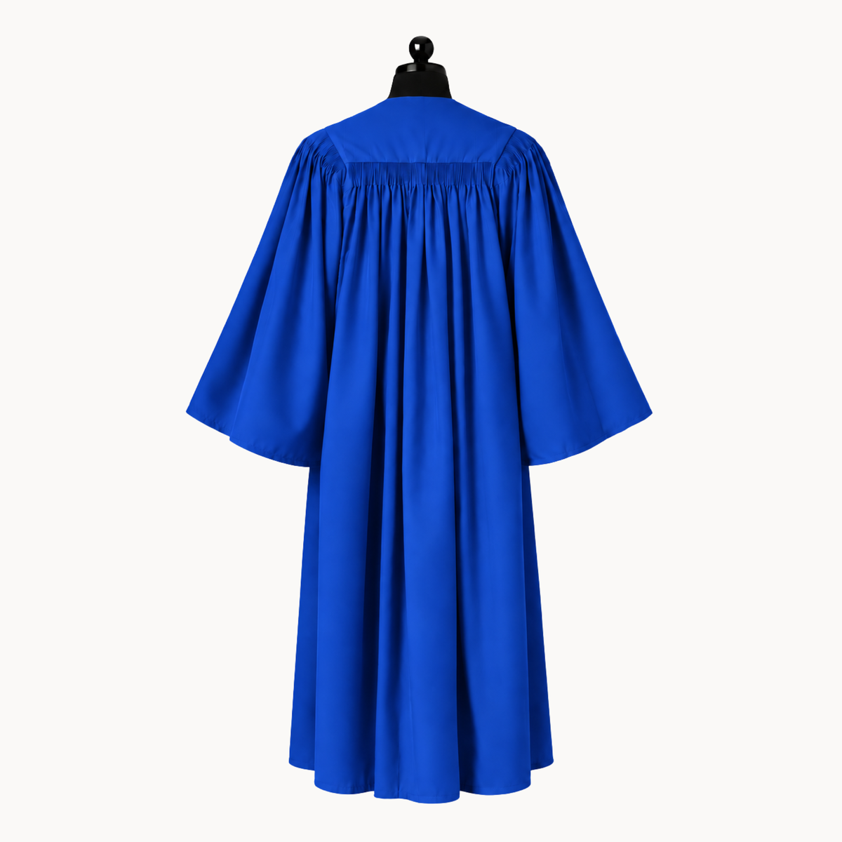 Premium Matte Fluted Bachelor Graduation Gown Only