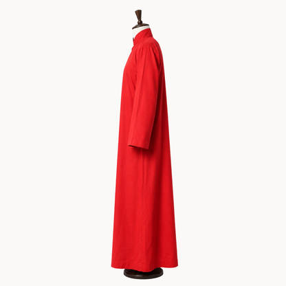 Traditional Choir Cassock, Adults & Children, Premium Matte Finish, Multiple Colors Available