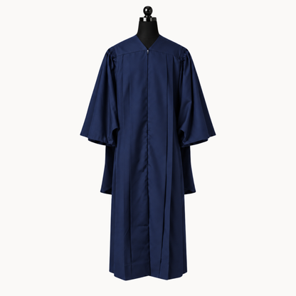 Premium Matte Fluted Master Graduation Package | Gown, Cap, Tassel, Hood, Stoles & Honor Cord