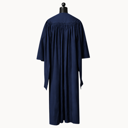 Premium Matte Fluted Master Graduation Package | Gown, Cap, Tassel, Hood, Stoles & Honor Cord