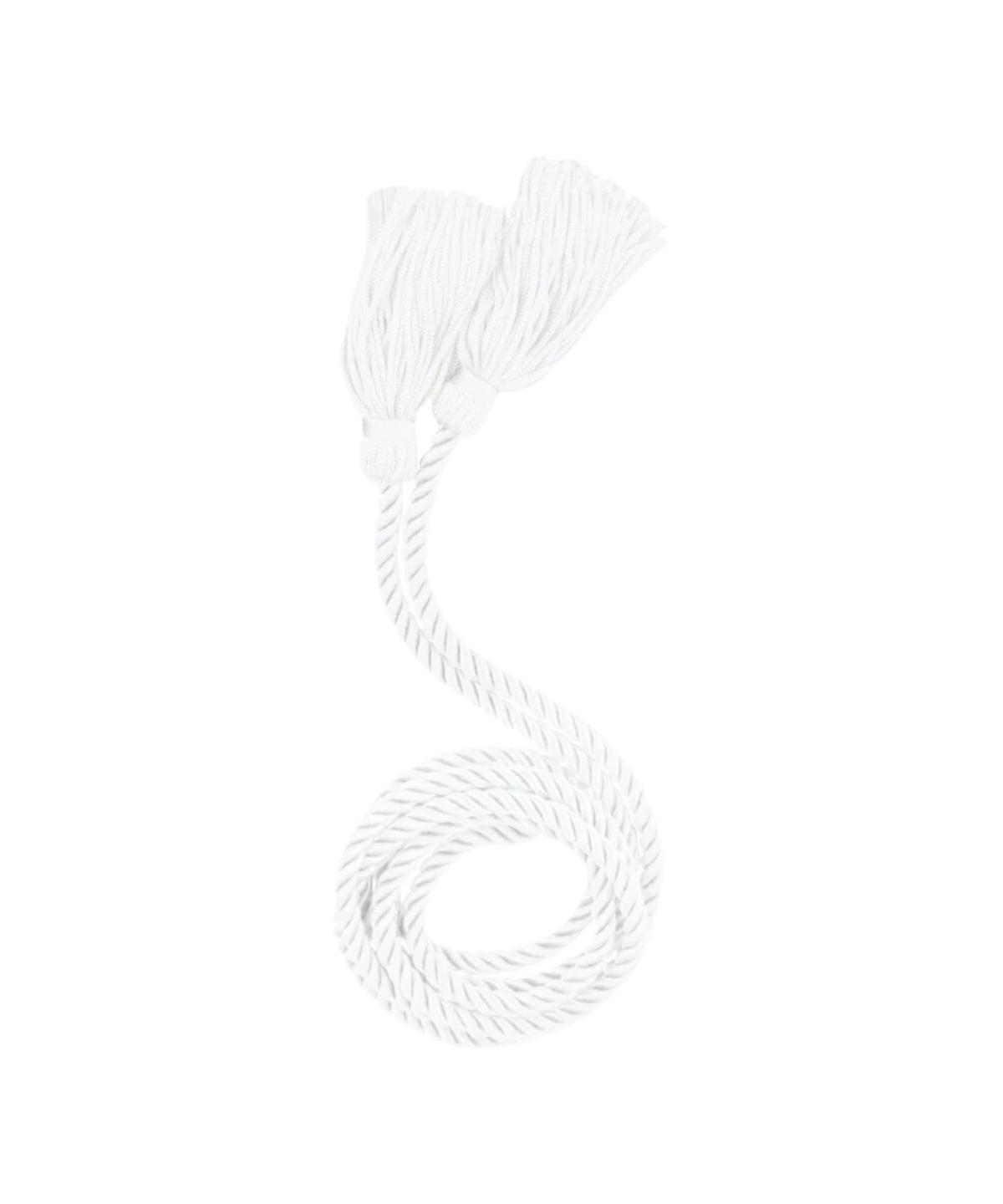 White Graduation Honor Cord - College & High School
