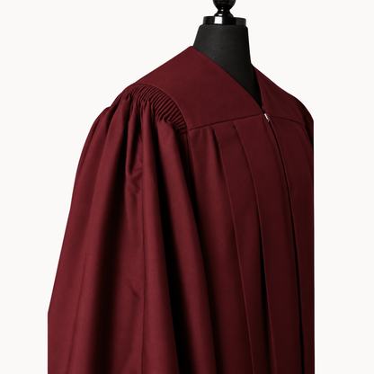 Premium Matte Fluted Master Graduation Package | Gown, Cap, Tassel, Hood, Stoles & Honor Cord