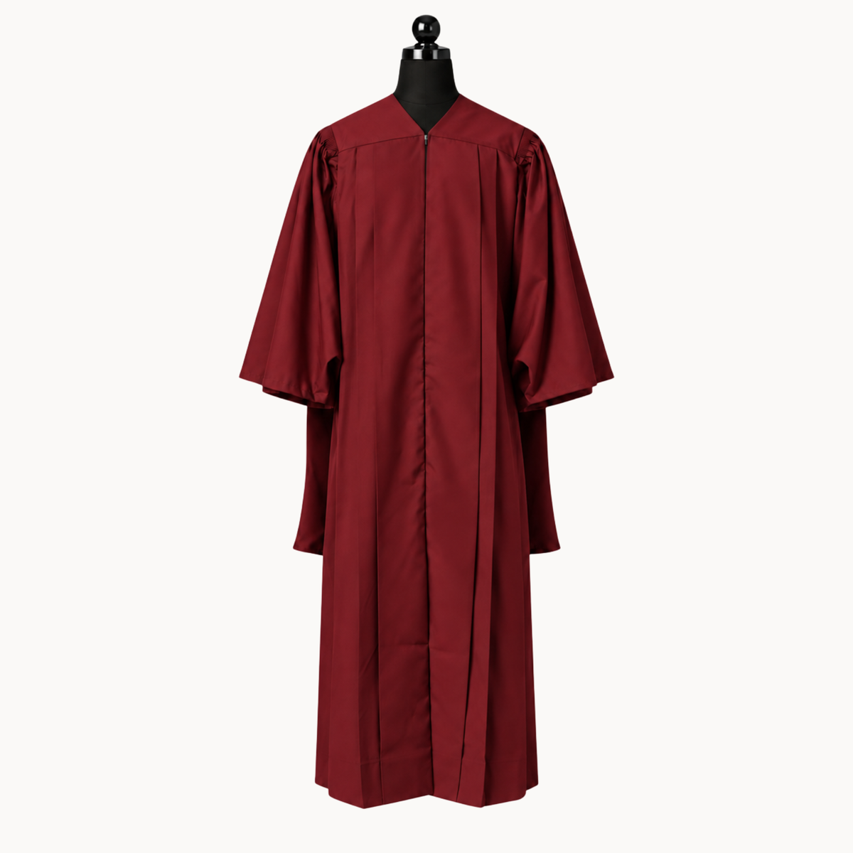 Premium Matte Fluted Master Graduation Package | Gown, Cap, Tassel, Hood, Stoles & Honor Cord