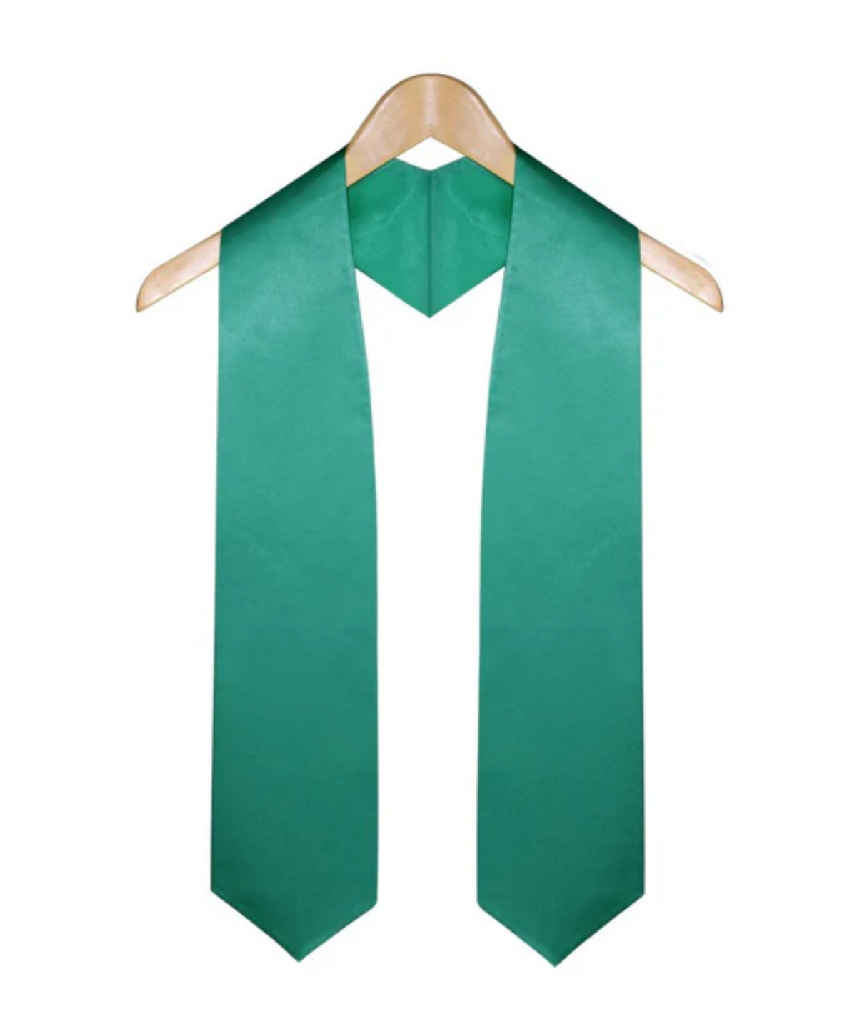 Emerald Green Graduation Stole