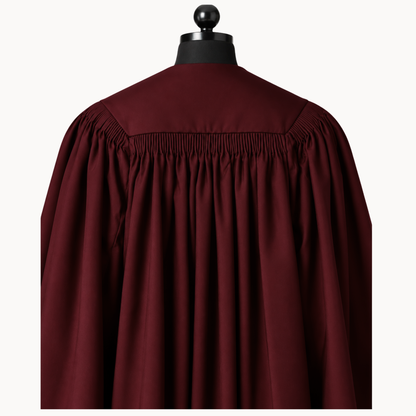 Premium Matte Fluted Master Graduation Package | Gown, Cap, Tassel, Hood, Stoles & Honor Cord