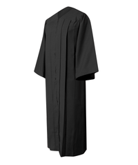 Black Matte High School Gown Only