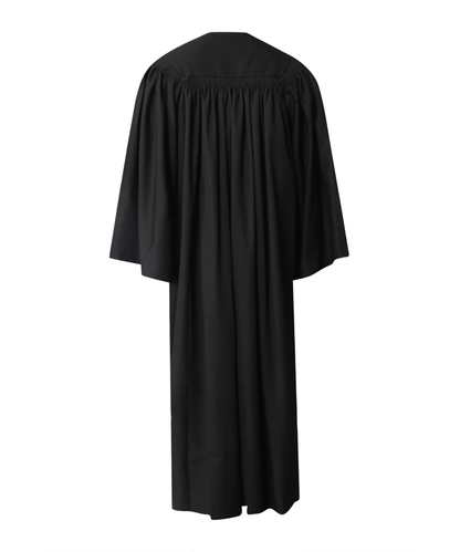 Premium Matte Fluted Bachelor Graduation Gown Cap Tassel Package