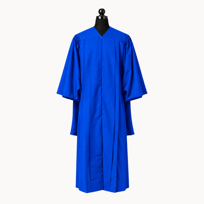 Premium Matte Fluted Master Graduation Package | Gown, Cap, Tassel, Hood, Stoles & Honor Cord
