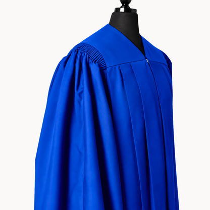 Premium Matte Fluted Master Graduation Package | Gown, Cap, Tassel, Hood, Stoles & Honor Cord
