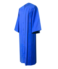 Royal Blue Matte High School Gown Only