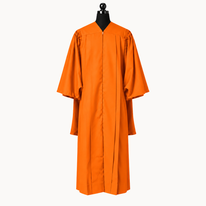 Premium Matte Fluted Master Graduation Gown, Cap & Tassel Package