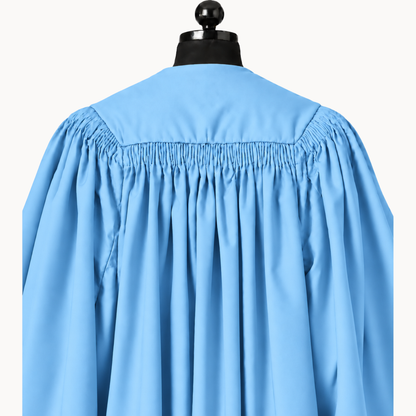 Premium Matte Fluted Bachelor Graduation Gown Only