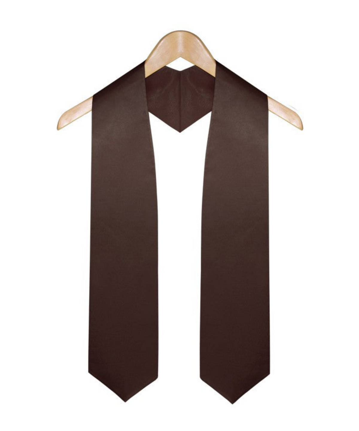 Brown Graduation Stole