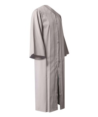 Grey High School Cap Tassel  and Gown Set Matte