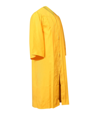 Yellow Matte High School Gown Only